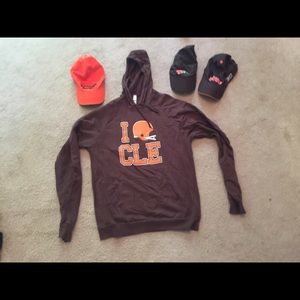 Cleveland Browns hats hoodie